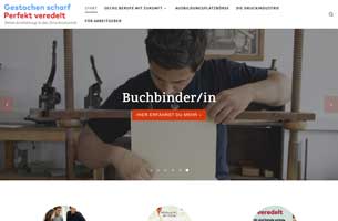 Webseite druckindustrie.de