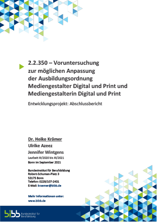 Voruntersuchung Mediengestalter/in Digital und Print
