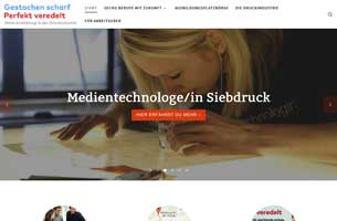Webseite druckindustrie.de